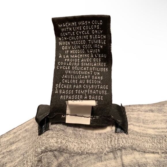 Mossimo Gray Heathered Maxi Skirt XS Stretch Knit Lounge Travel - Picture 4 of 4